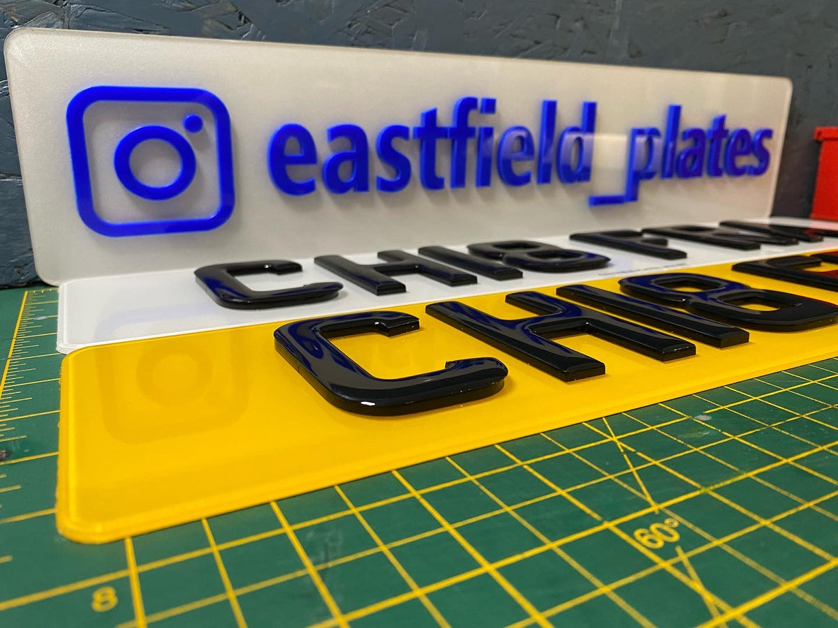 5D Gel Number Plates